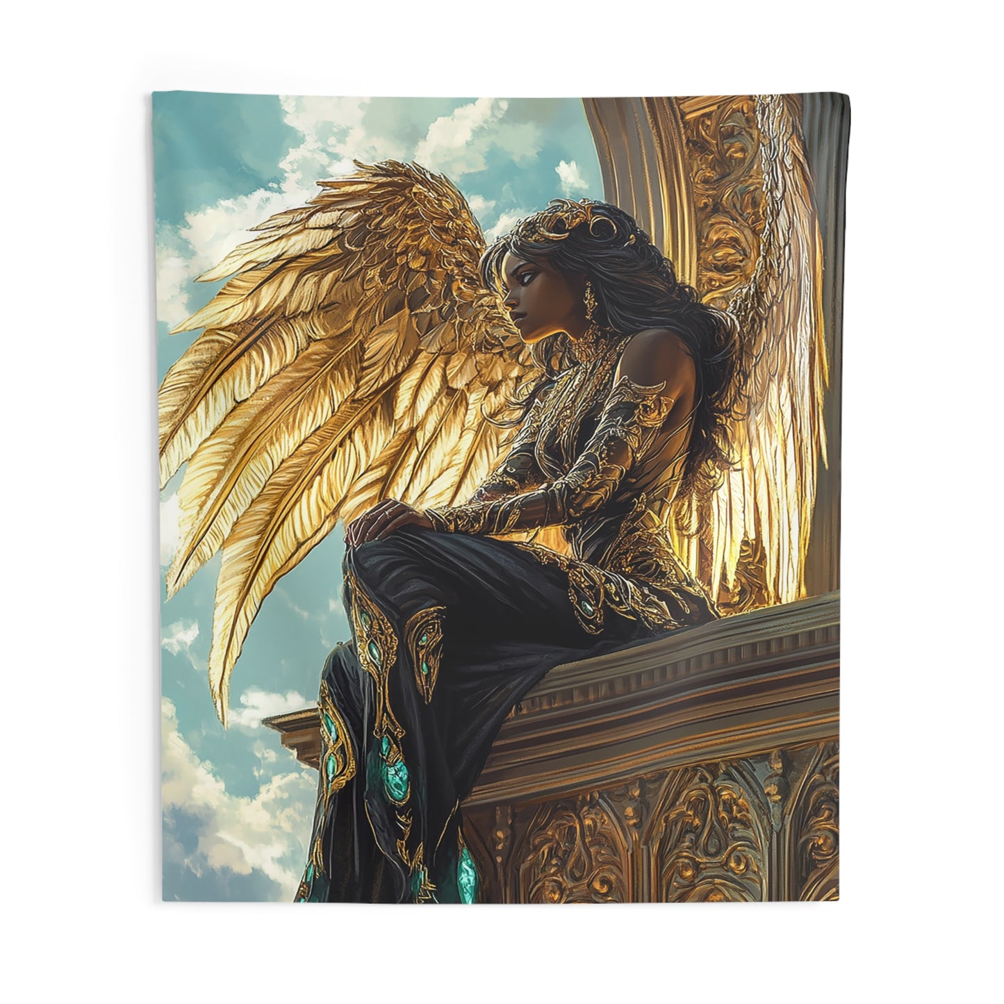 Aurethiel Sunwing Decorative Wall Tapestry MysMuse - Premium Decorative Wall Tapestry from MysMuse - Just $26.99! Shop now at Mysterious Muse