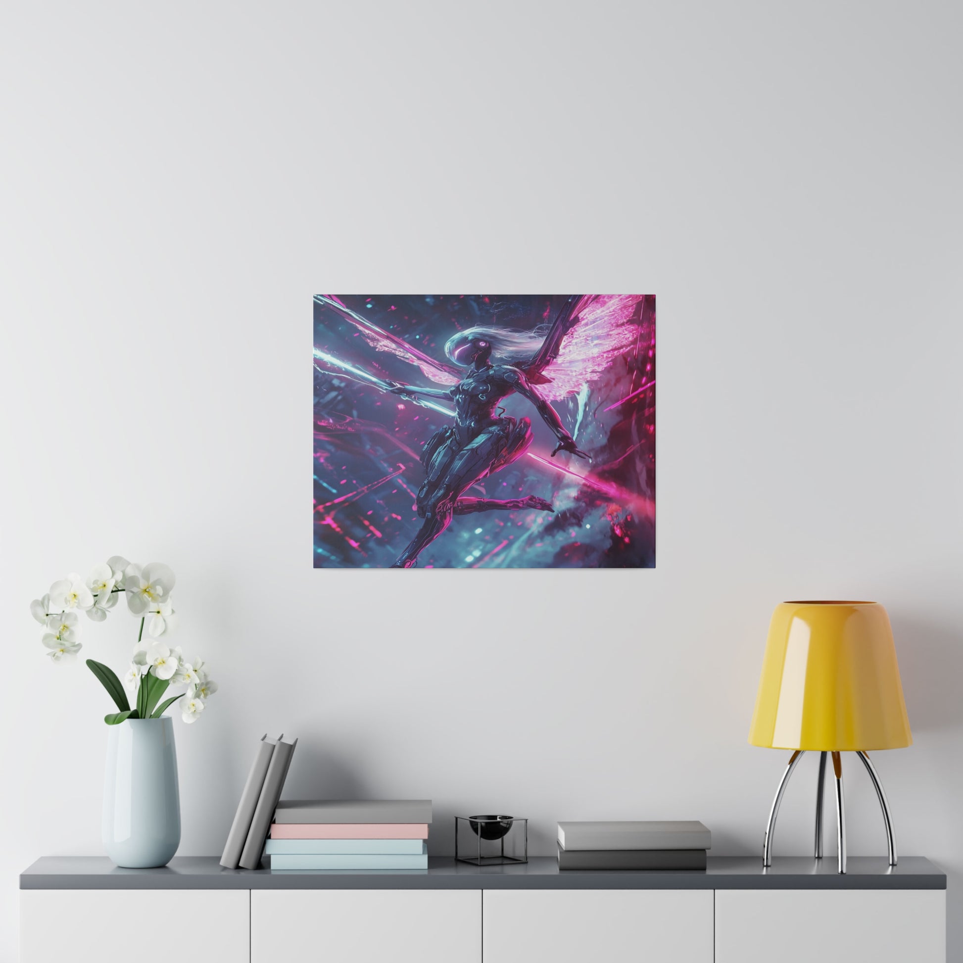 Aetherblade Valkyrie Matte Canvas Prints MysMuse - Premium Matte Canvas Prints from MysMuse - Just $41.99! Shop now at Mysterious Muse