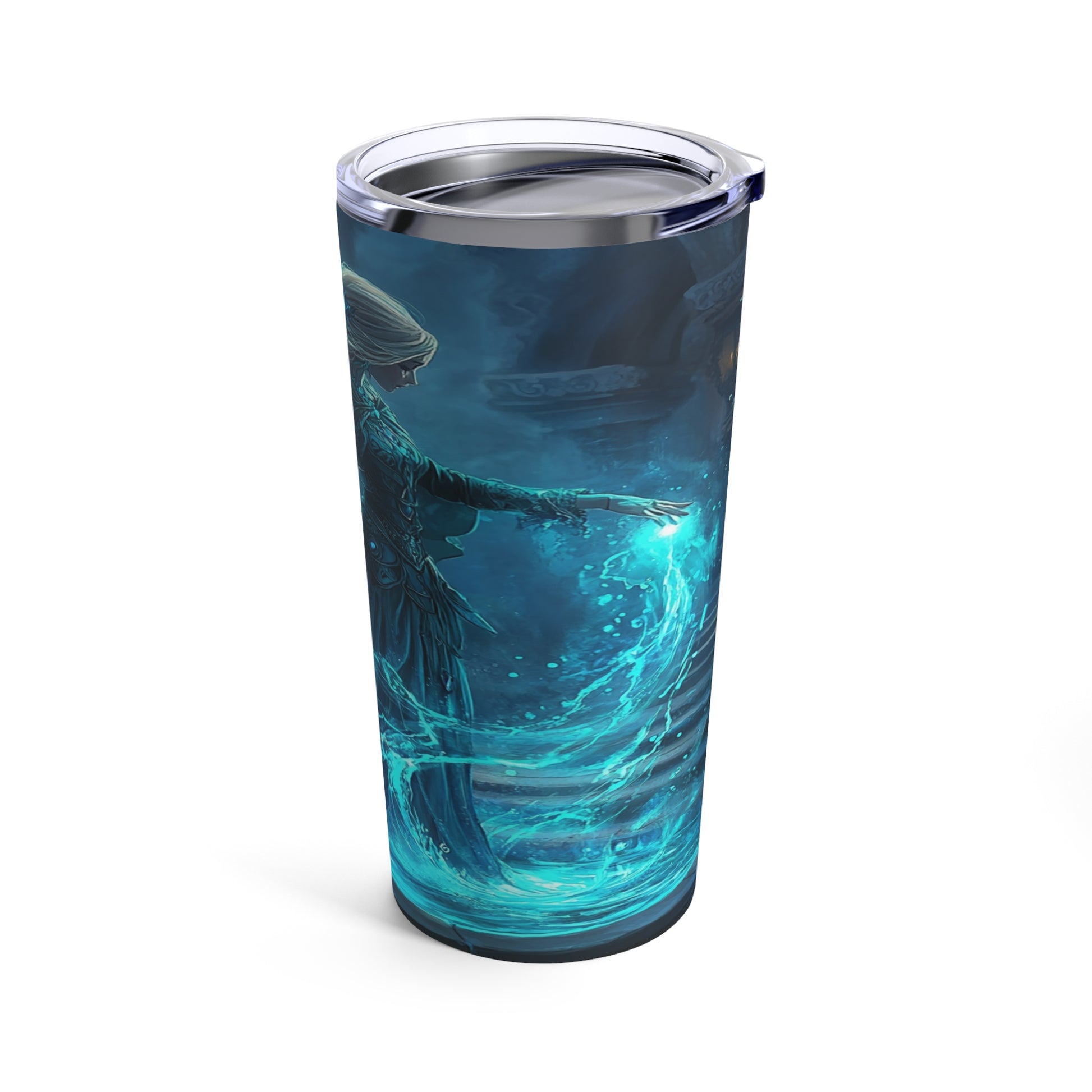 Tidecaller Enchantress Steel Tumbler Drinkware MysMuse - Premium Tumbler from MysMuse - Just $37.95! Shop now at Mysterious Muse