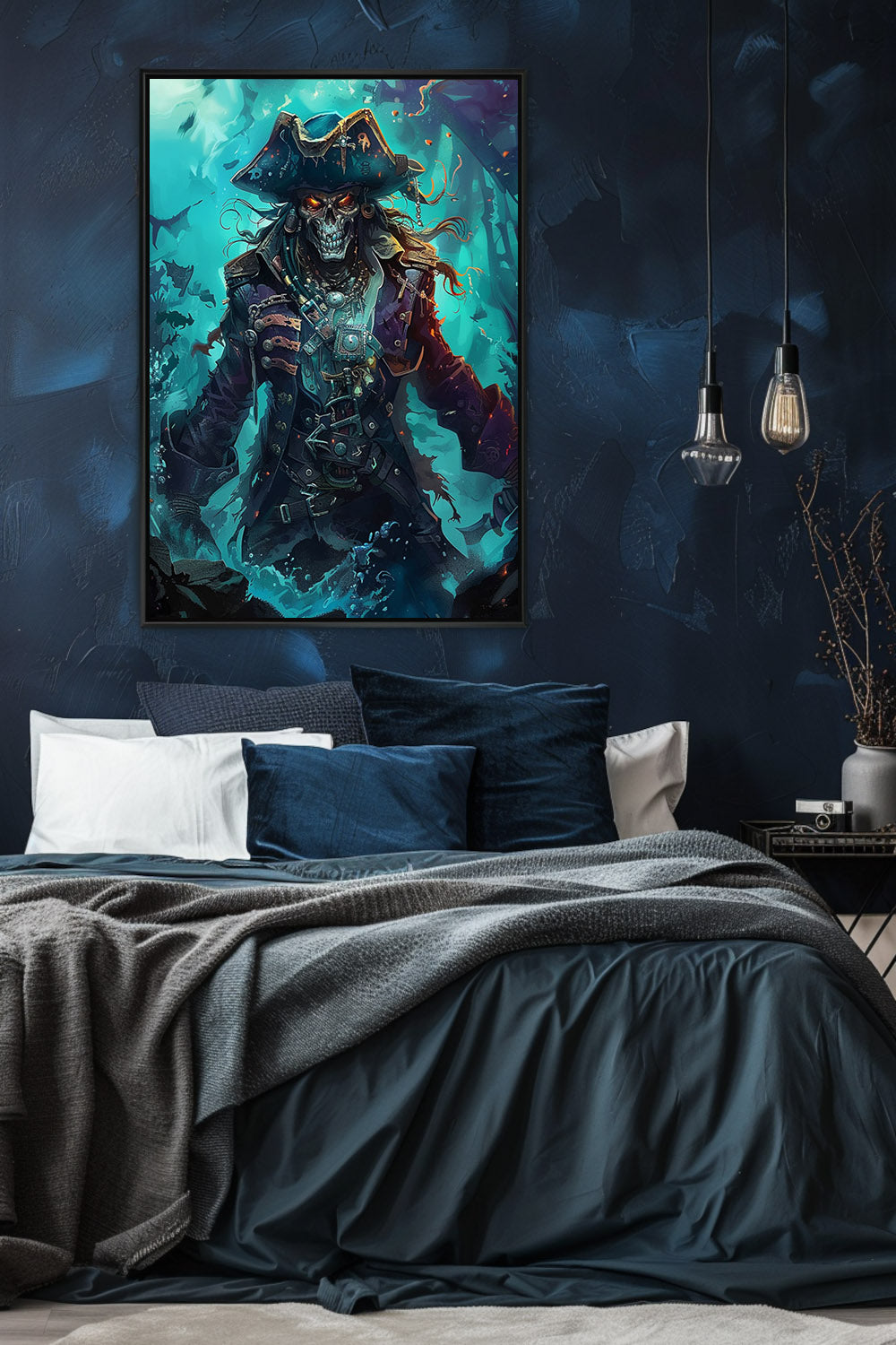 Captain of the Damned Matte Vertical Posters MysMuse. - Premium Matte Vertical Posters from MysMuse - Just $16.95! Shop now at Mysterious Muse