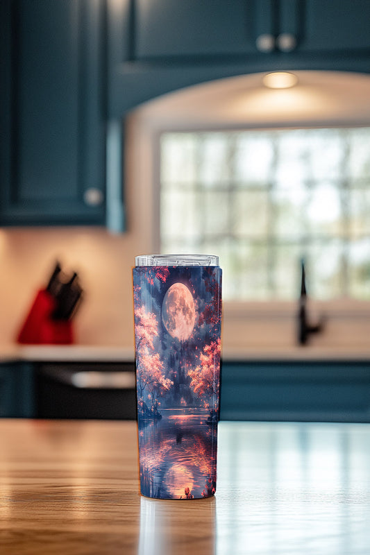 Celestial Reflections Steel Tumbler Drinkware MysMuse - Premium Tumbler from MysMuse - Just $37.95! Shop now at Mysterious Muse