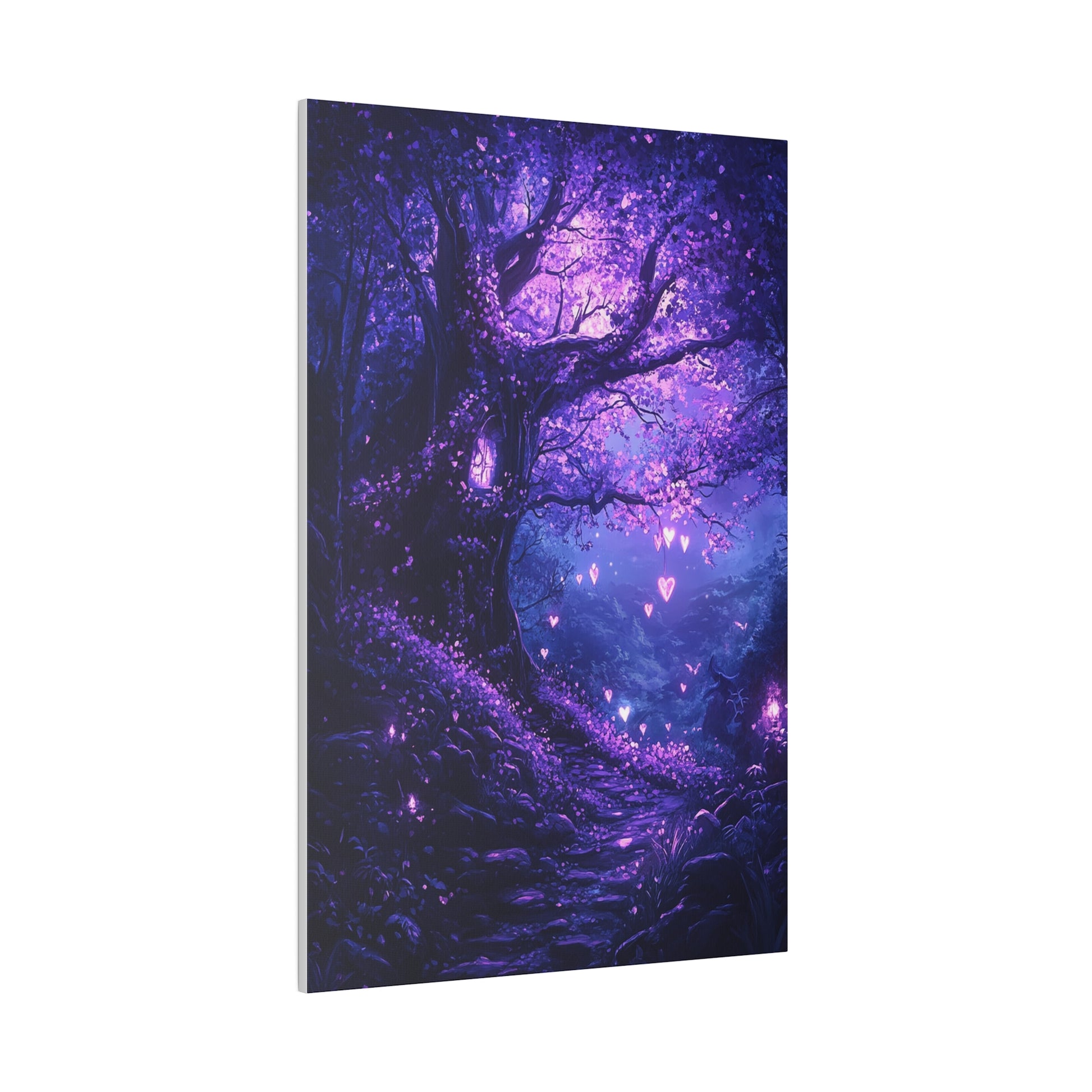 Luminary Hearts Path Matte Canvas Prints MysMuse - Premium Matte Canvas Prints from MysMuse - Just $41.99! Shop now at Mysterious Muse