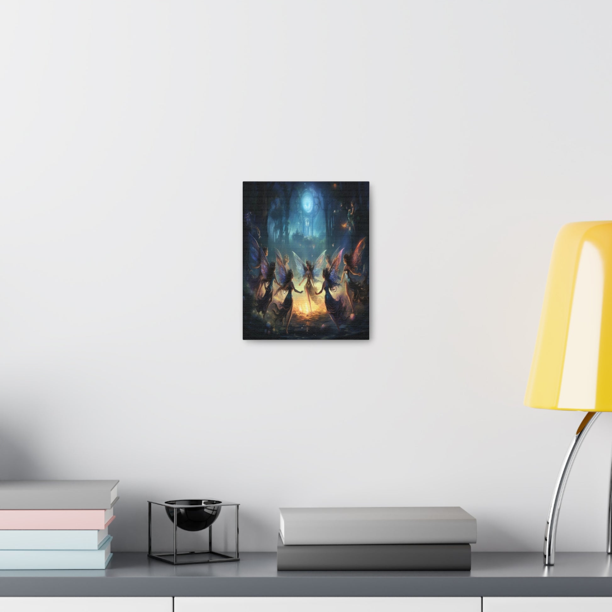 Dark Sprite Dance Canvas Gallery Wraps MysMuse - Premium Canvas from Printify - Just $16.99! Shop now at Mysterious Muse
