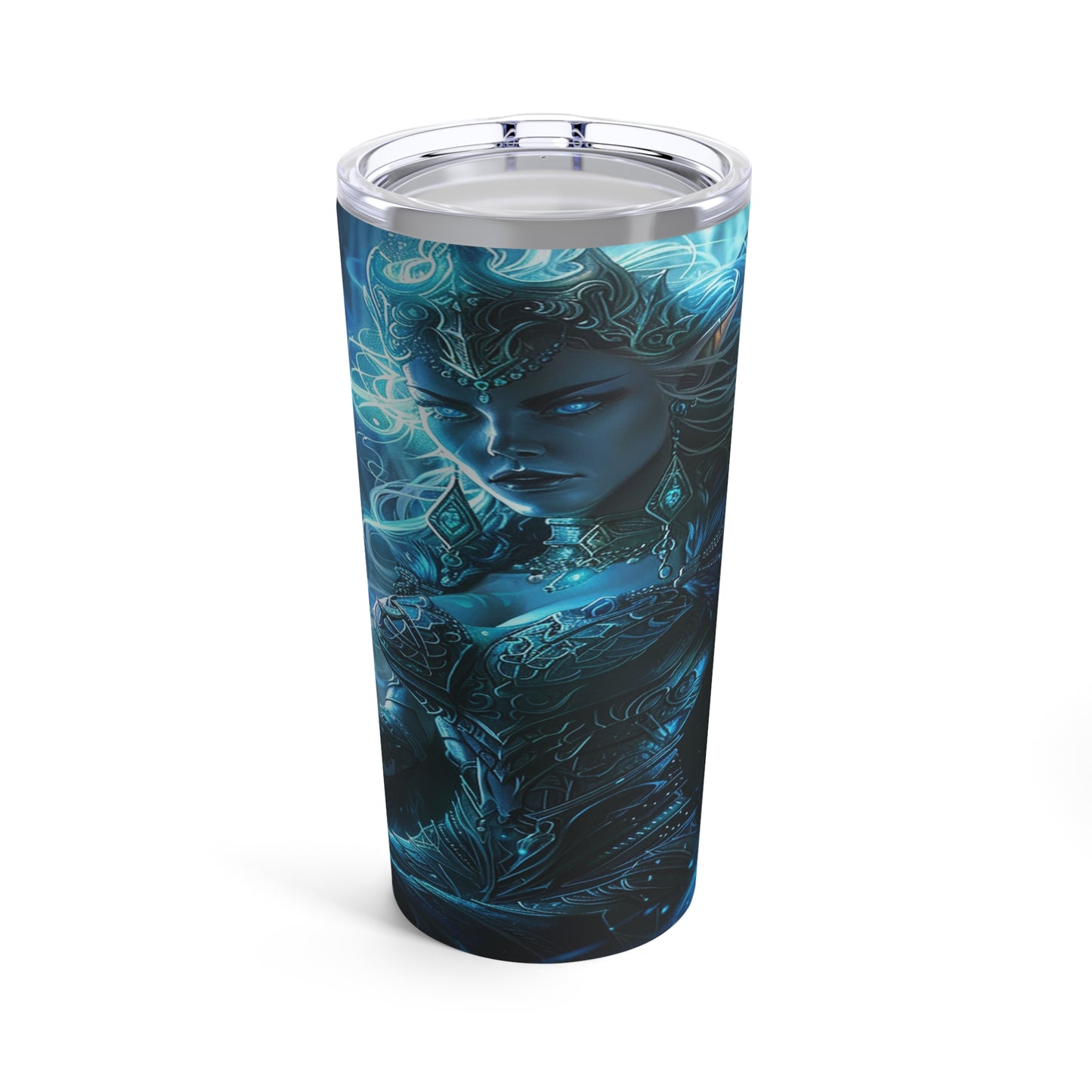 Frostborn Elven Empress Steel Tumbler Drinkware MysMuse - Premium Tumbler from MysMuse - Just $37.95! Shop now at Mysterious Muse