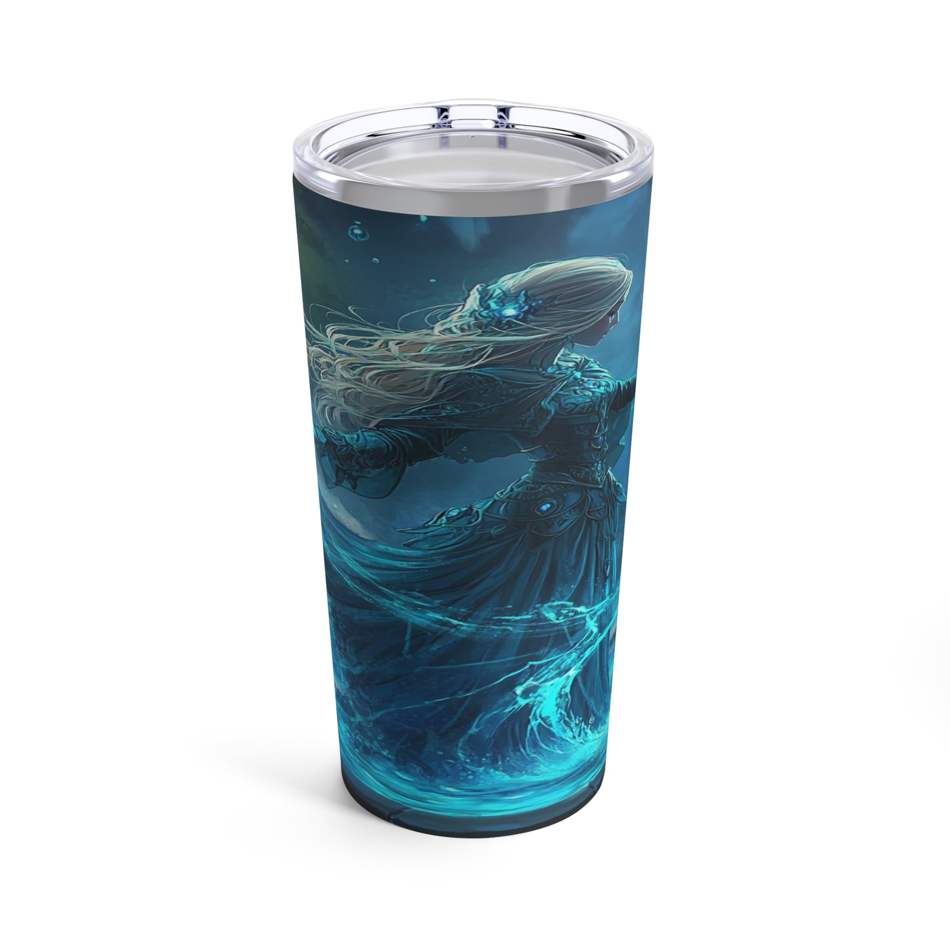 Tidecaller Enchantress Steel Tumbler Drinkware MysMuse - Premium Tumbler from MysMuse - Just $37.95! Shop now at Mysterious Muse