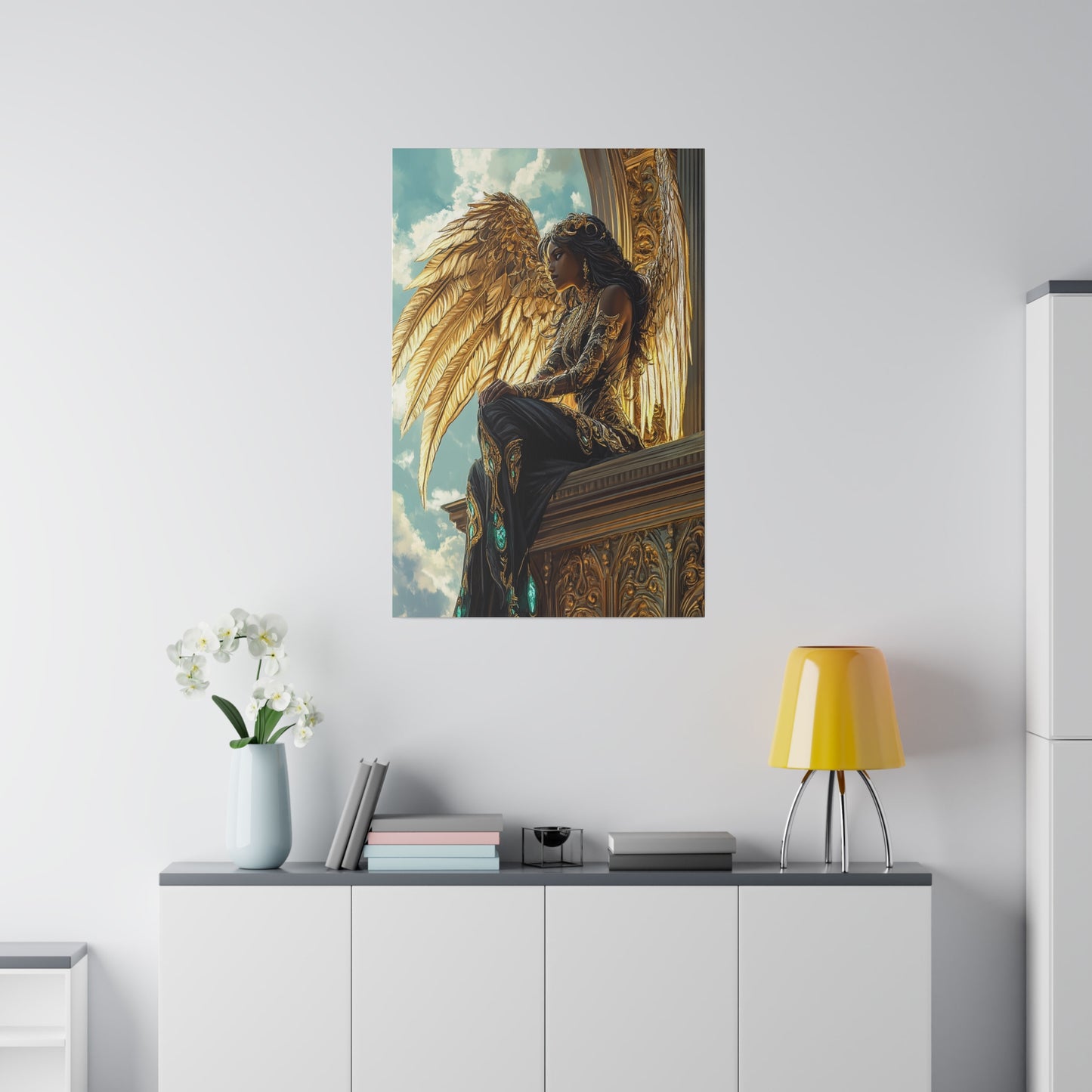 Aurethiel Sunwing Matte Canvas Prints MysMuse - Premium Matte Canvas Prints from MysMuse - Just $41.99! Shop now at Mysterious Muse