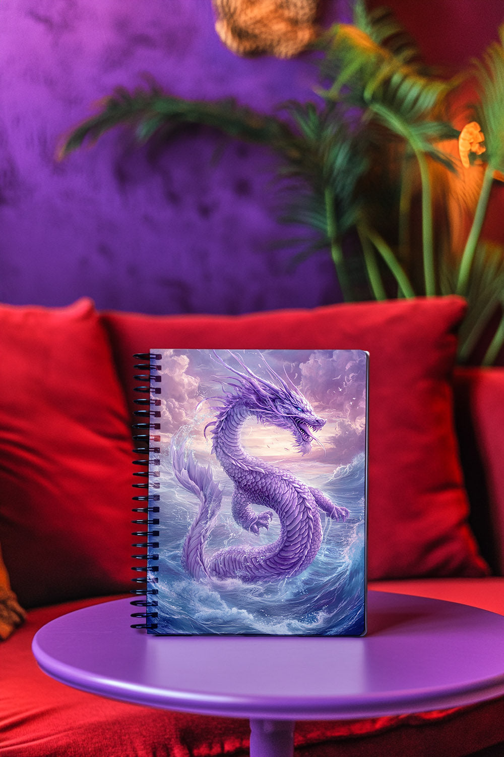 Stormcrest Leviathan Spiral Notebook MysMuse - Premium Spiral Notebook from MysMuse - Just $14.99! Shop now at Mysterious Muse