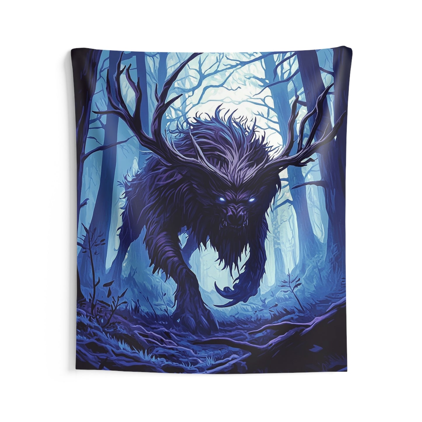 Ebonwood Shadowbeast Decorative Wall Tapestry MysMuse - Premium Decorative Wall Tapestry from MysMuse - Just $26.99! Shop now at Mysterious Muse