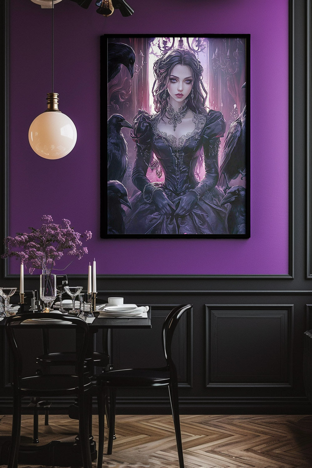 Ravenna Nocturne Matte Vertical Posters MysMuse. - Premium Matte Vertical Posters from MysMuse - Just $16.95! Shop now at Mysterious Muse