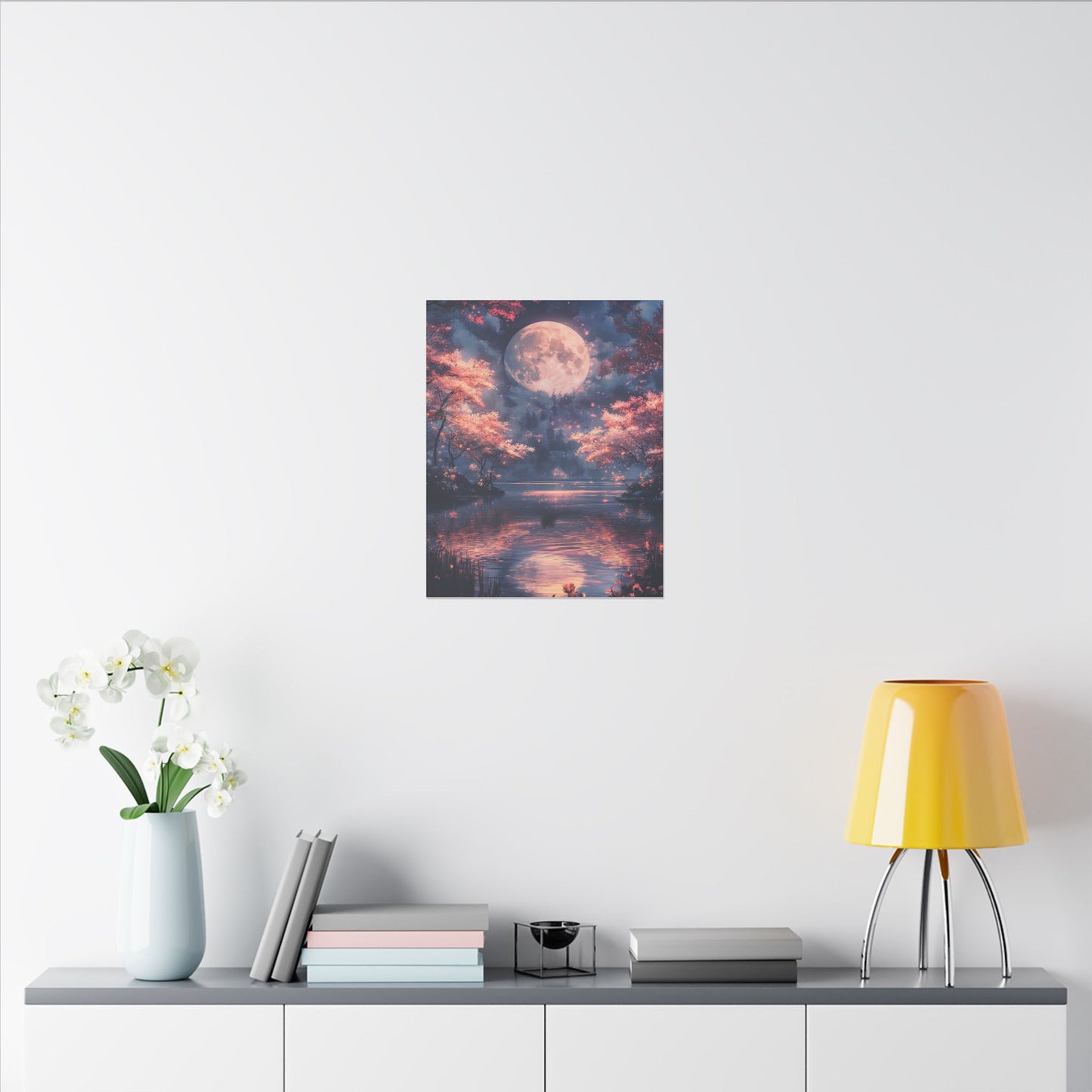 Celestial Reflections Matte Canvas Prints MysMuse - Premium Matte Canvas Prints from MysMuse - Just $41.99! Shop now at Mysterious Muse