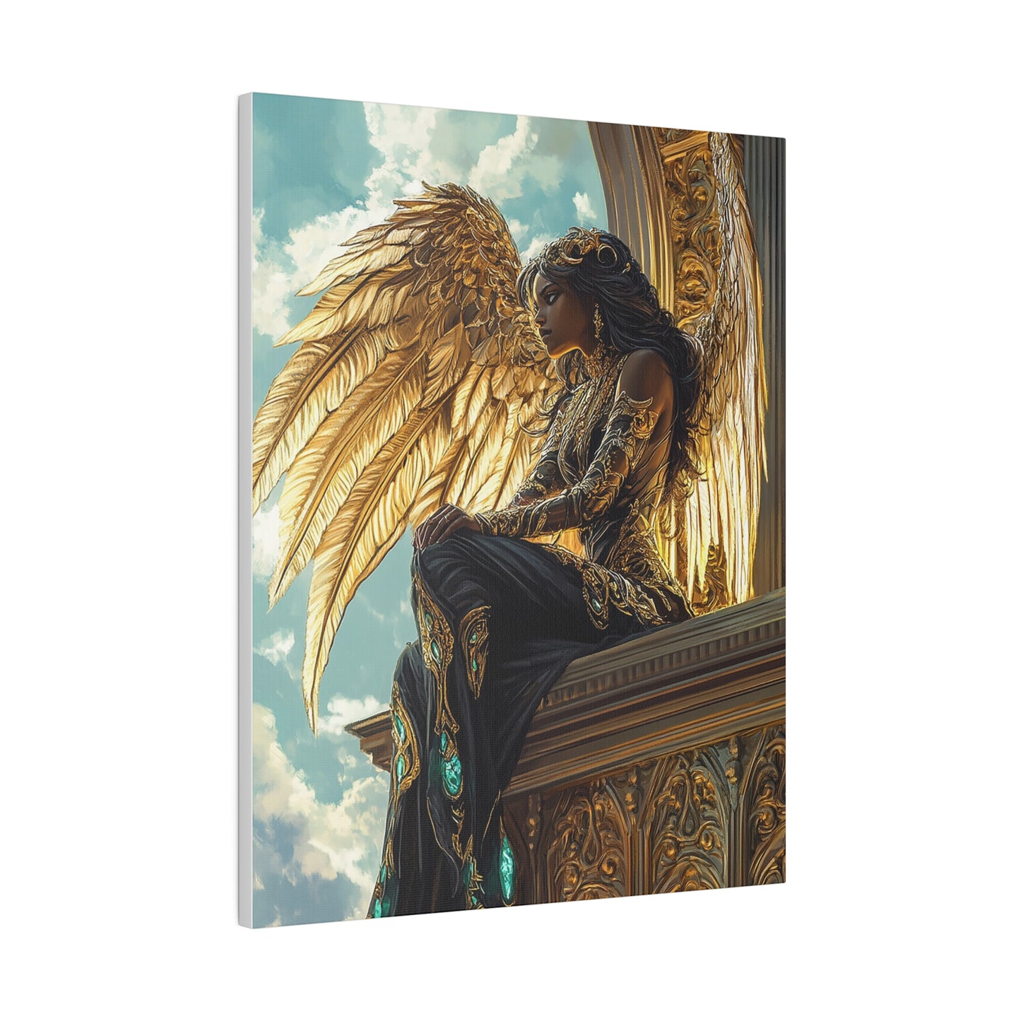 Aurethiel Sunwing Matte Canvas Prints MysMuse - Premium Matte Canvas Prints from MysMuse - Just $41.99! Shop now at Mysterious Muse