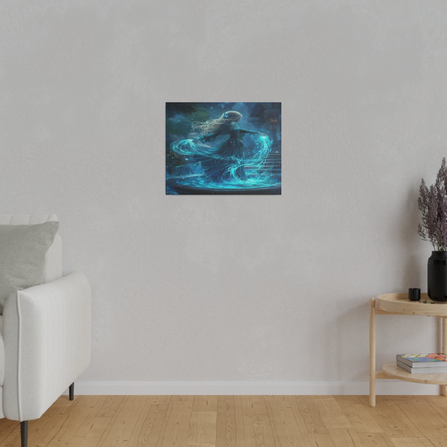 Tidecaller Enchantress Matte Canvas Prints MysMuse - Premium Matte Canvas Prints from MysMuse - Just $41.99! Shop now at Mysterious Muse