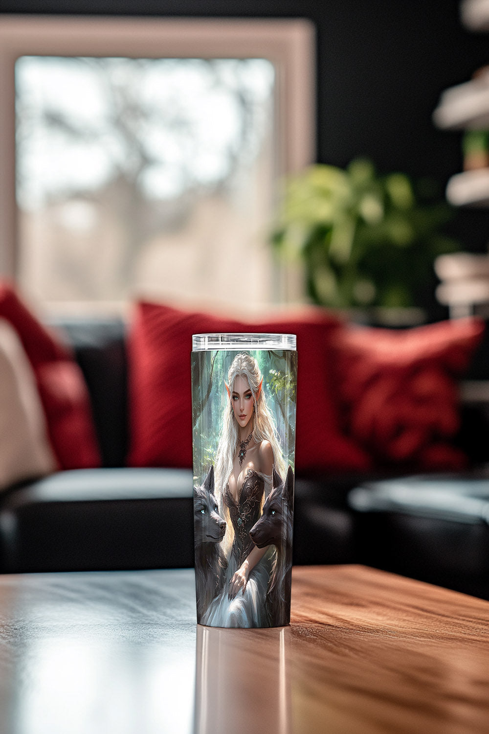 Mistress of Shadowfang Steel Tumbler Drinkware MysMuse - Premium Tumbler from MysMuse - Just $37.95! Shop now at Mysterious Muse