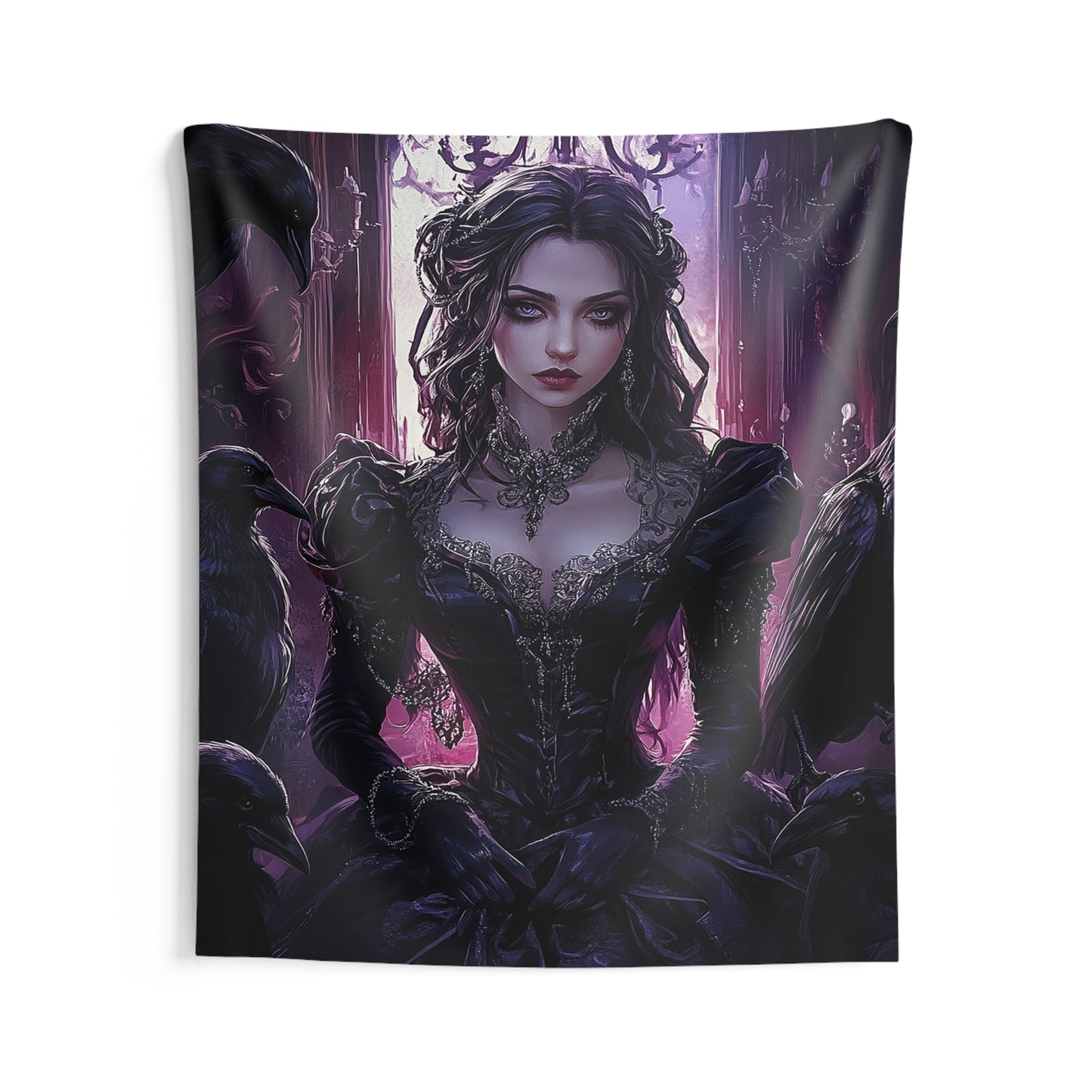 Ravenna Nocturne Decorative Wall Tapestry MysMuse - Premium Decorative Wall Tapestry from MysMuse - Just $26.99! Shop now at Mysterious Muse