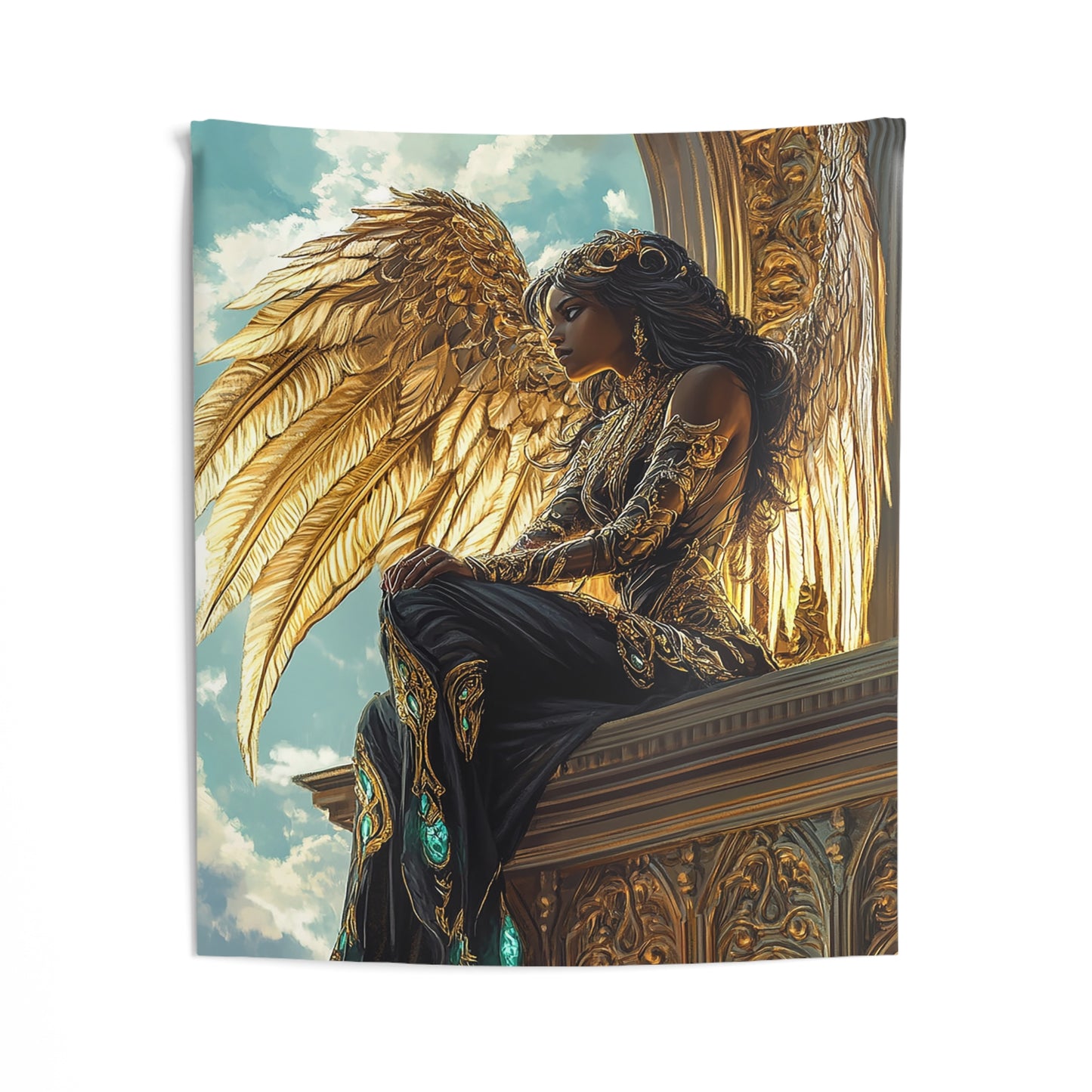 Aurethiel Sunwing Decorative Wall Tapestry MysMuse - Premium Decorative Wall Tapestry from MysMuse - Just $26.99! Shop now at Mysterious Muse