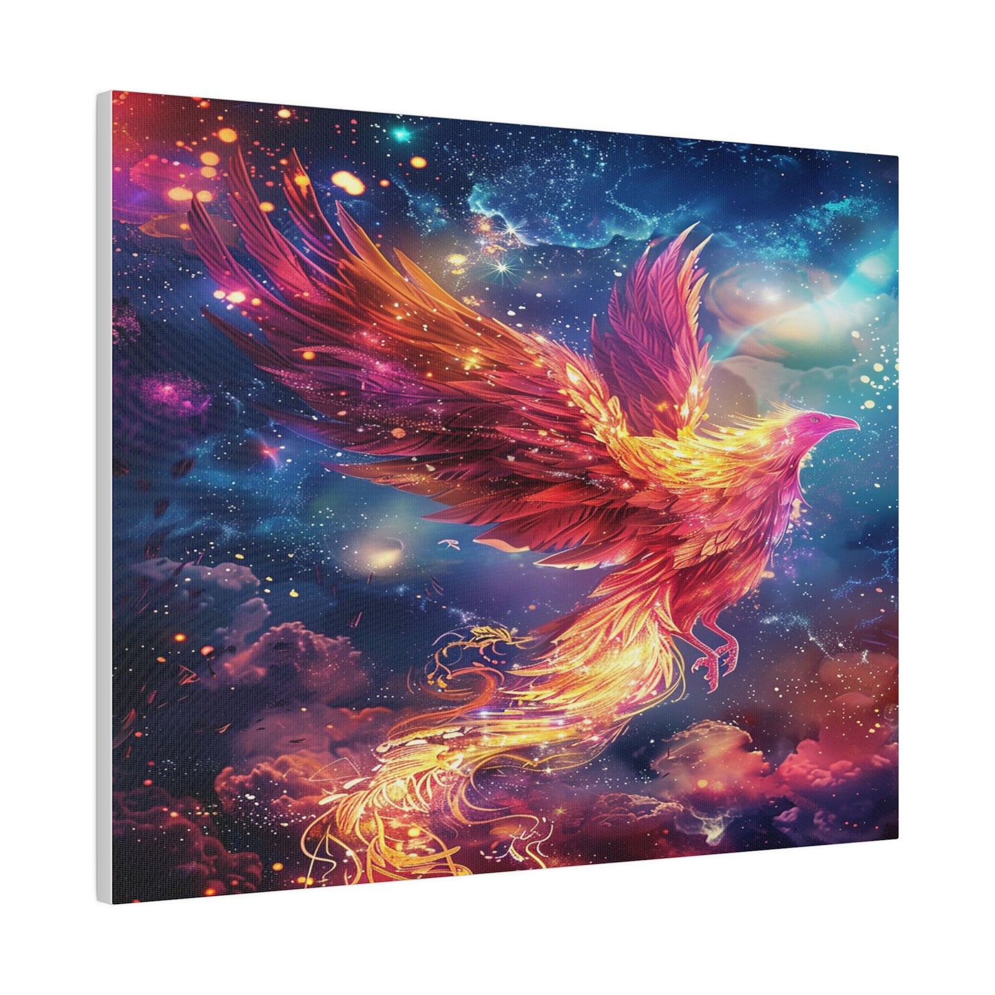 Astral Phoenix Matte Canvas Prints MysMuse - Premium Matte Canvas Prints from MysMuse - Just $41.99! Shop now at Mysterious Muse