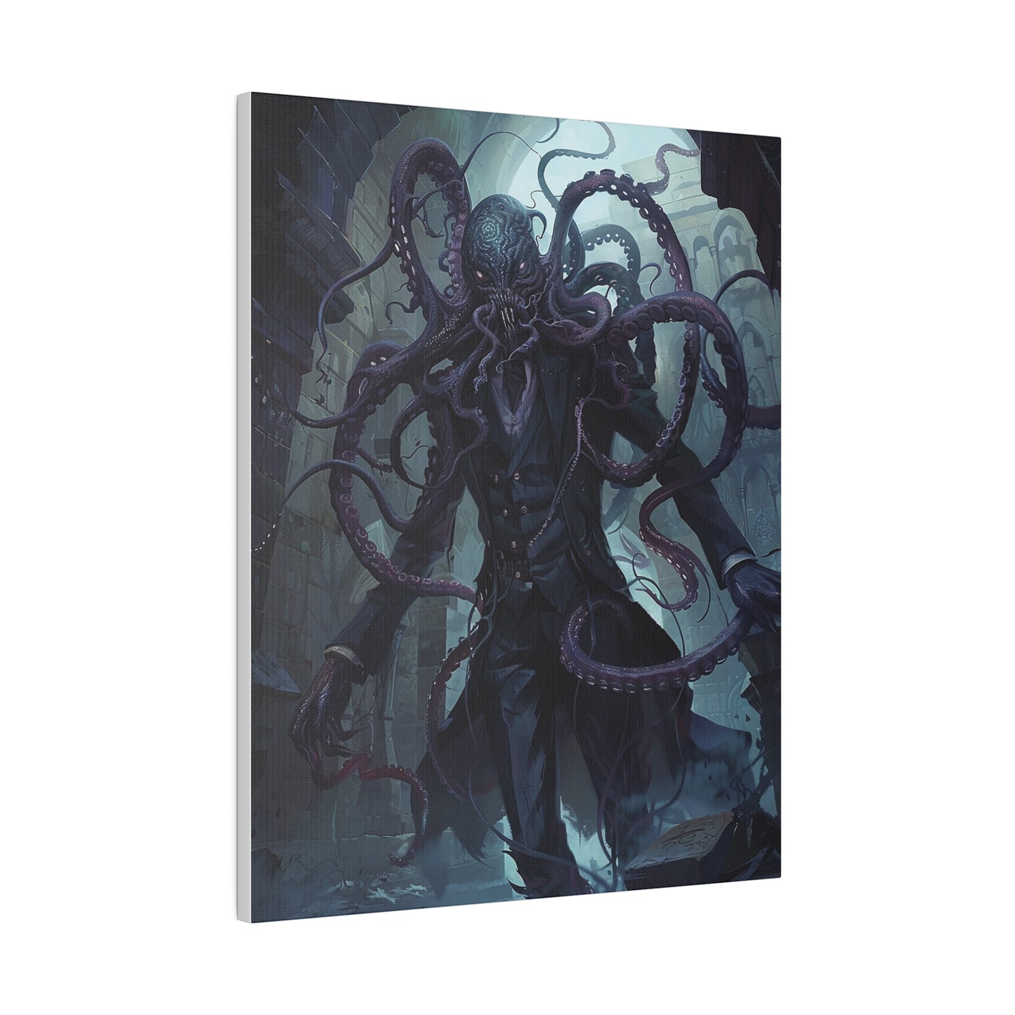 Mindflayer Tyrant Matte Canvas Prints MysMuse - Premium Matte Canvas Prints from MysMuse - Just $41.99! Shop now at Mysterious Muse