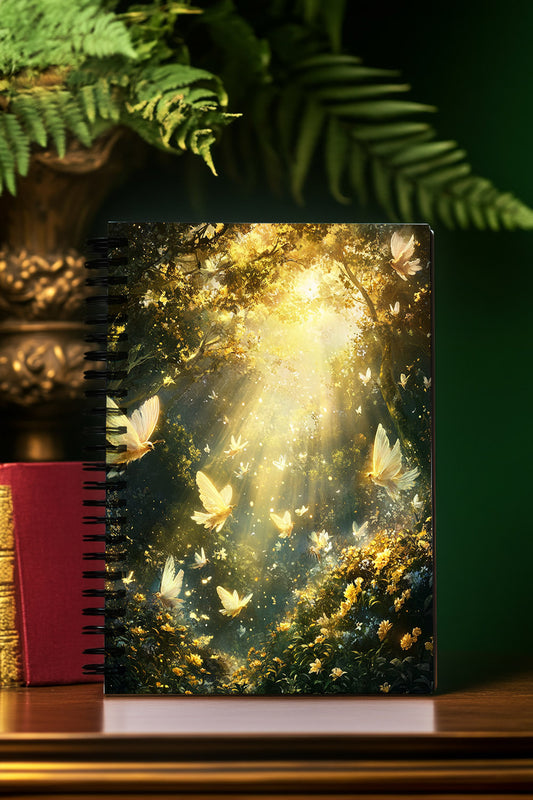 Forest of Radiant Spirits Spiral Notebook MysMuse - Premium Spiral Notebook from MysMuse - Just $14.99! Shop now at Mysterious Muse