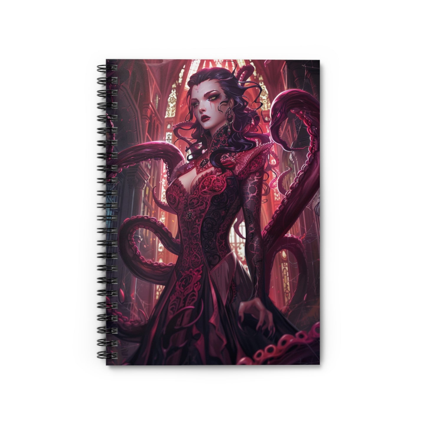 Bloodborne Sorceress Spiral Notebook MysMuse - Premium Spiral Notebook from MysMuse - Just $14.99! Shop now at Mysterious Muse