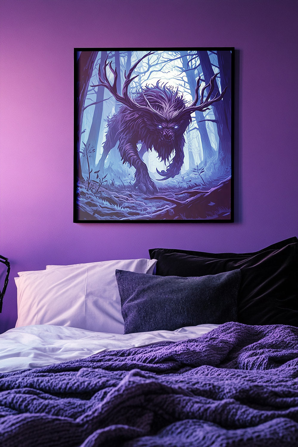 Ebonwood Shadowbeast Matte Vertical Posters MysMuse. - Premium Matte Vertical Posters from MysMuse - Just $16.95! Shop now at Mysterious Muse