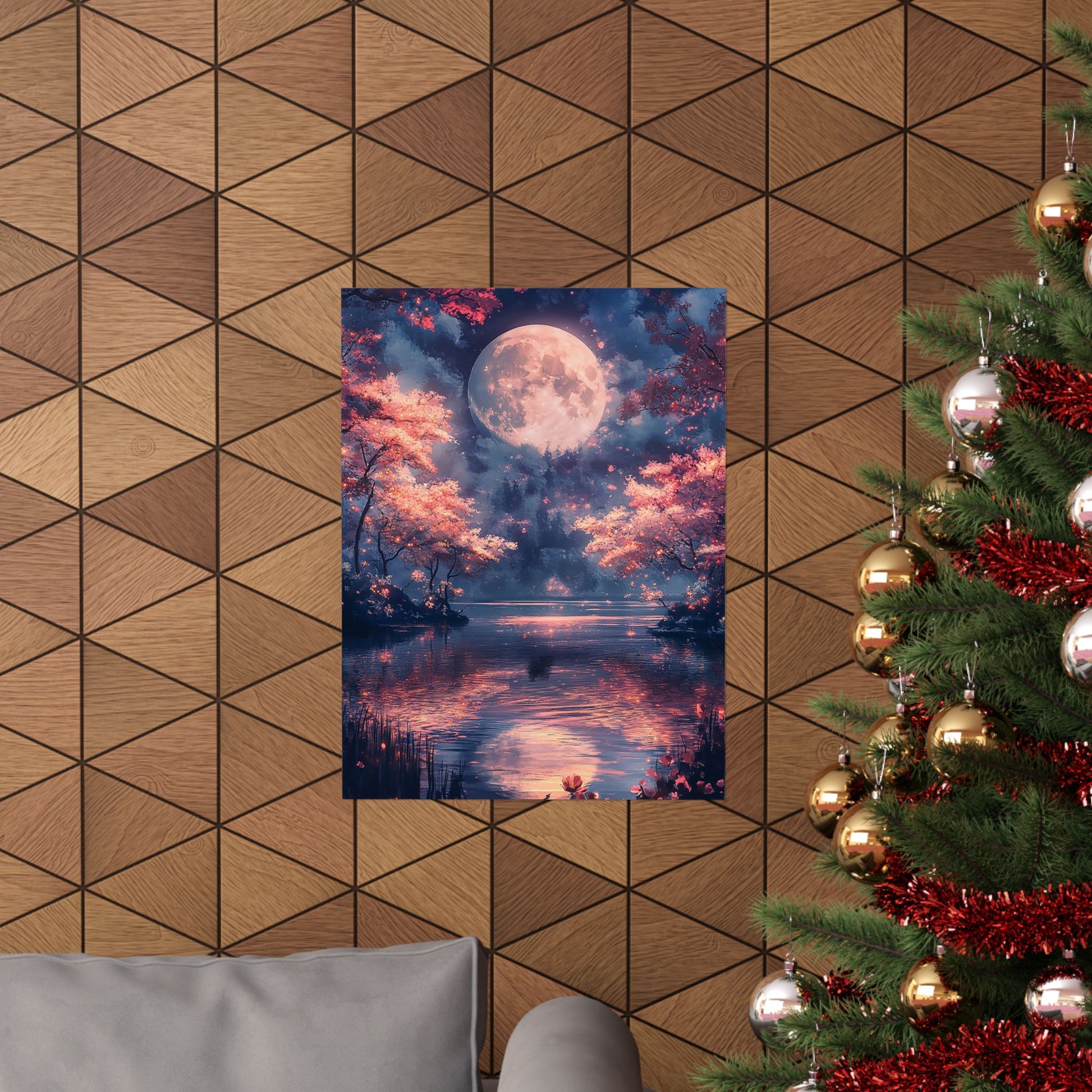 Celestial Reflections Matte Vertical Posters MysMuse - Premium Matte Vertical Posters from MysMuse - Just $16.95! Shop now at Mysterious Muse