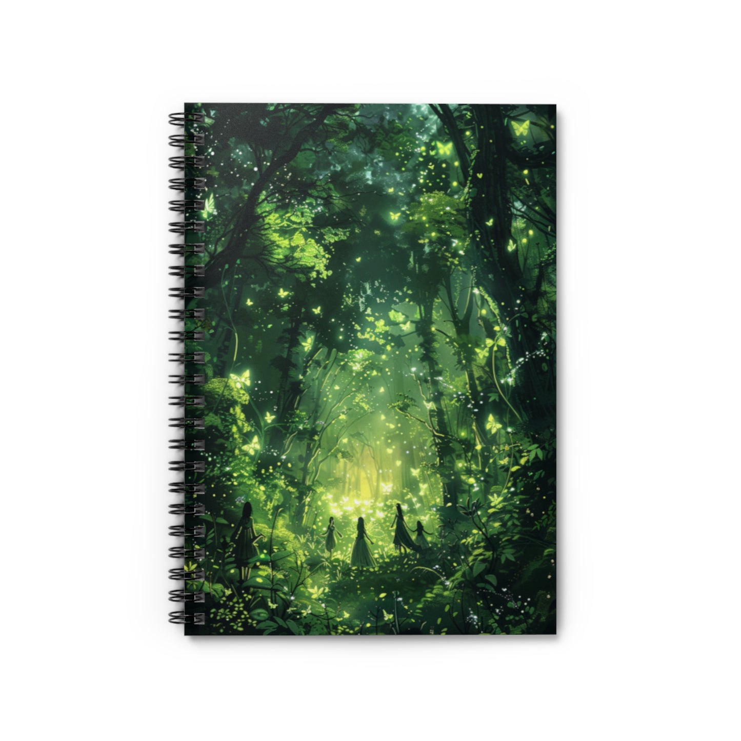 Enchanted Fairy Forest Spiral Notebook MysMuse - Premium Spiral Notebook from MysMuse - Just $14.99! Shop now at Mysterious Muse