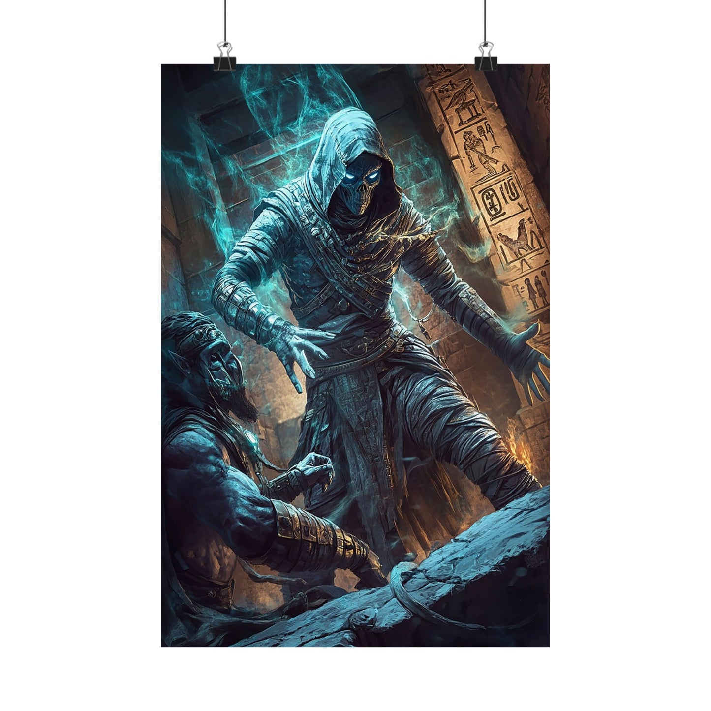 Zareth the Undying Matte Vertical Posters MysMuse. - Premium Matte Vertical Posters from MysMuse - Just $16.95! Shop now at Mysterious Muse