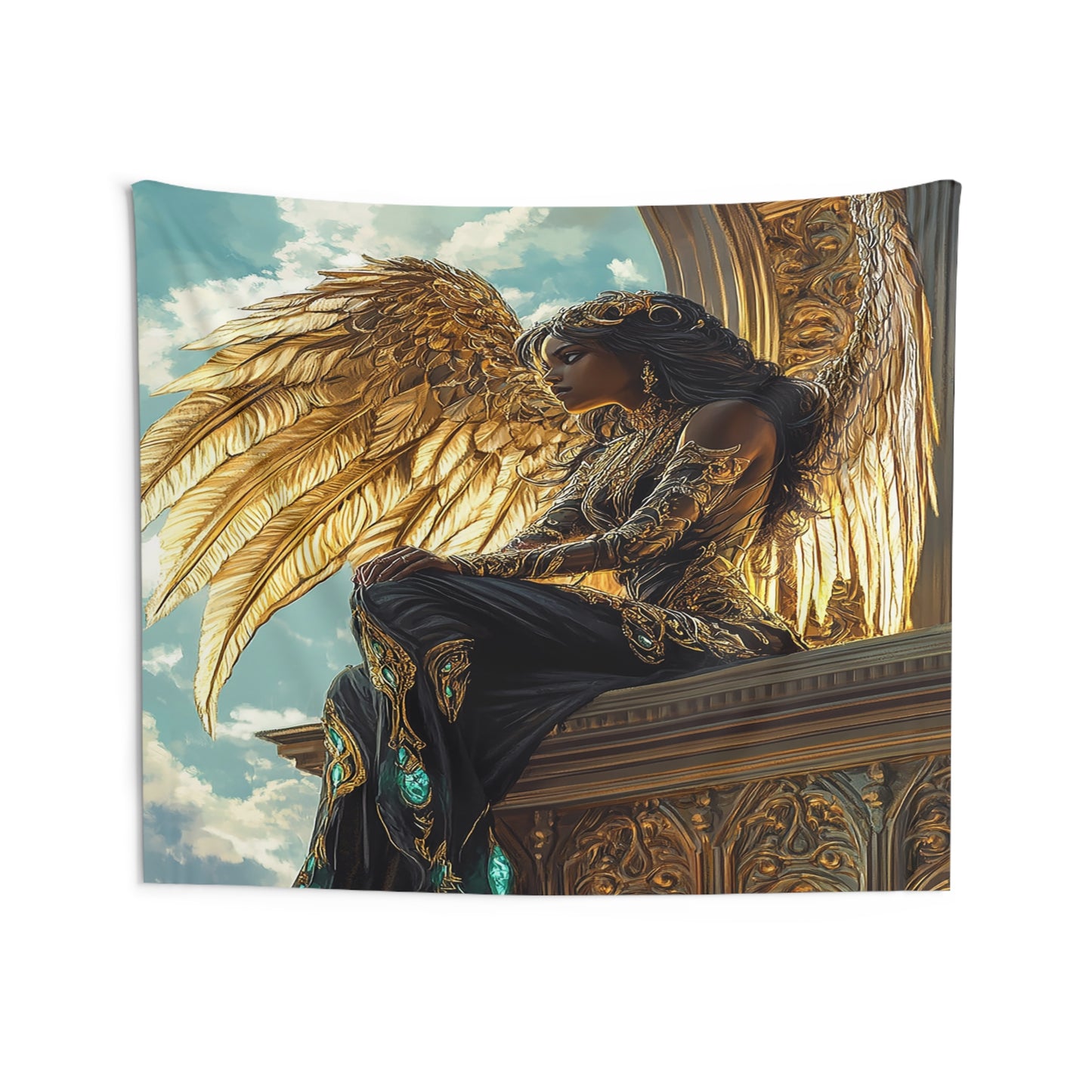 Aurethiel Sunwing Decorative Wall Tapestry MysMuse - Premium Decorative Wall Tapestry from MysMuse - Just $26.99! Shop now at Mysterious Muse