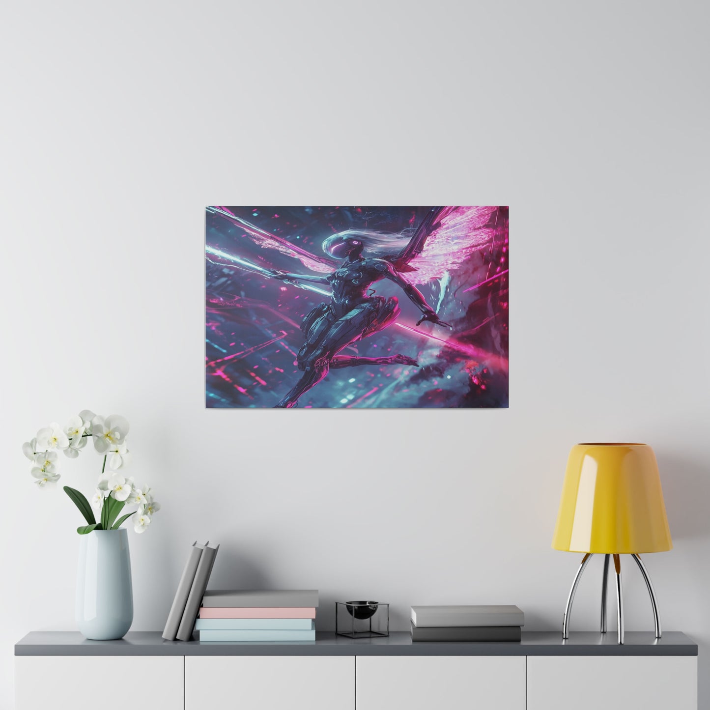 Aetherblade Valkyrie Matte Canvas Prints MysMuse - Premium Matte Canvas Prints from MysMuse - Just $41.99! Shop now at Mysterious Muse