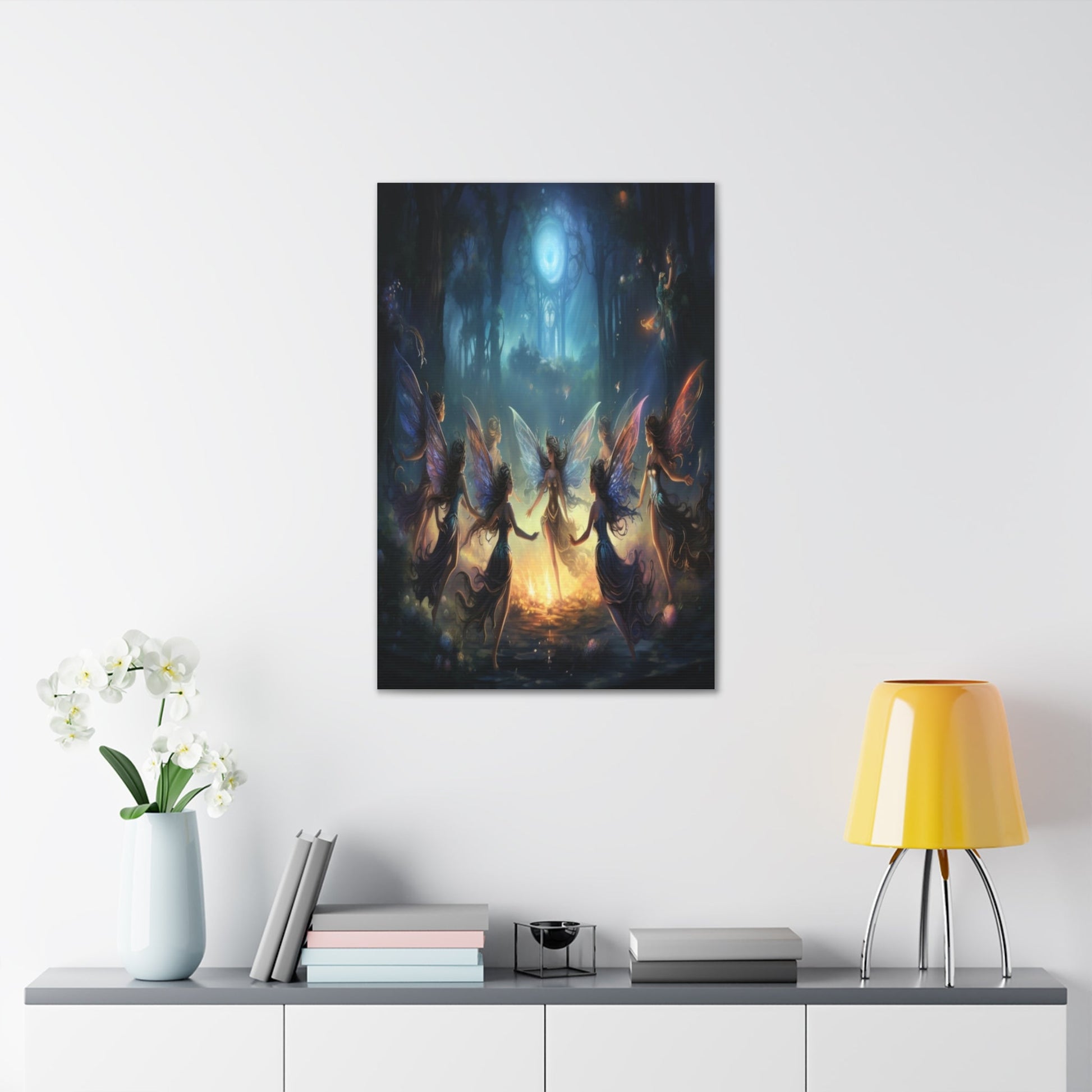 Dark Sprite Dance Canvas Gallery Wraps MysMuse - Premium Canvas Gallery Wraps from MysMuse - Just $16.99! Shop now at Mysterious Muse