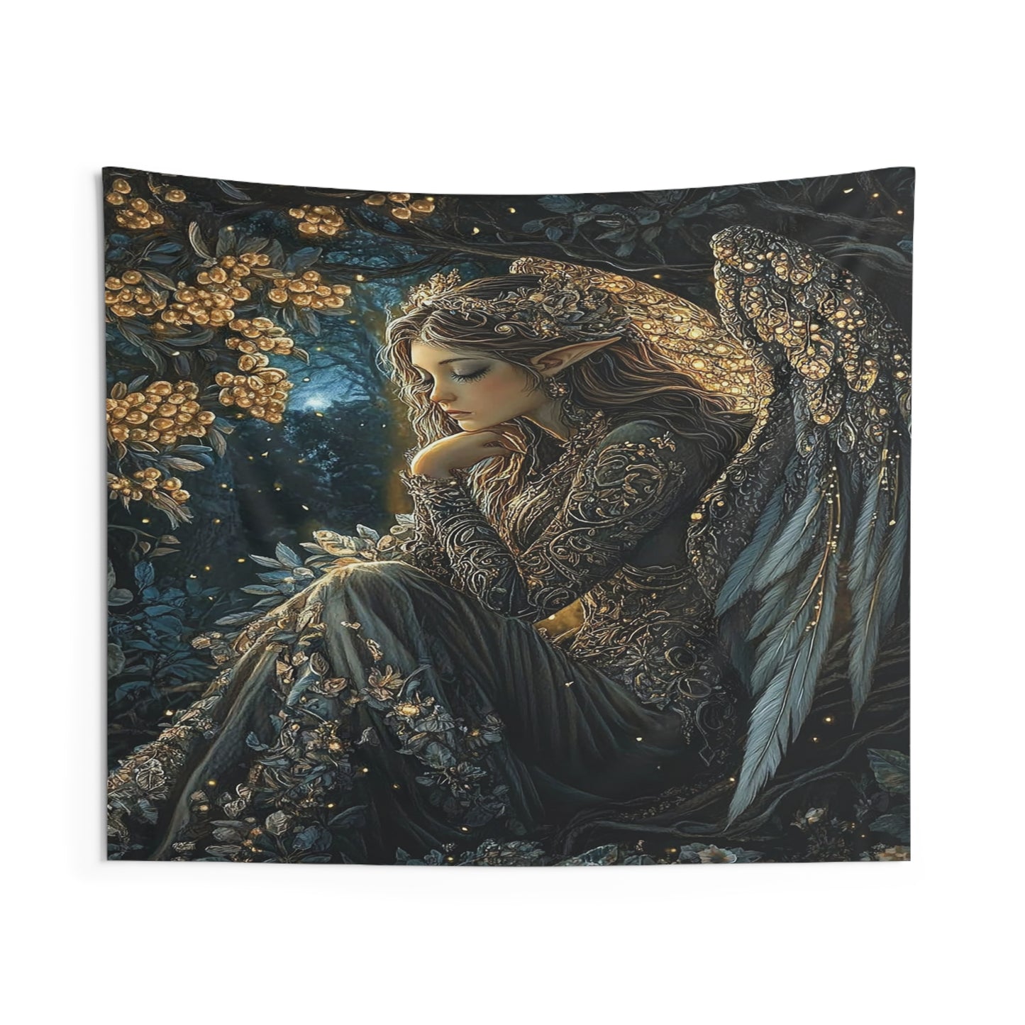 Celestial Dreamer Decorative Wall Tapestry MysMuse - Premium Decorative Wall Tapestry from MysMuse - Just $26.99! Shop now at Mysterious Muse