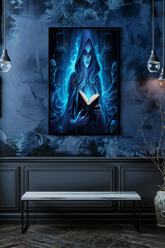 Grimoire of Shadows Matte Vertical Posters MysMuse. - Premium Matte Vertical Posters from MysMuse - Just $16.95! Shop now at Mysterious Muse