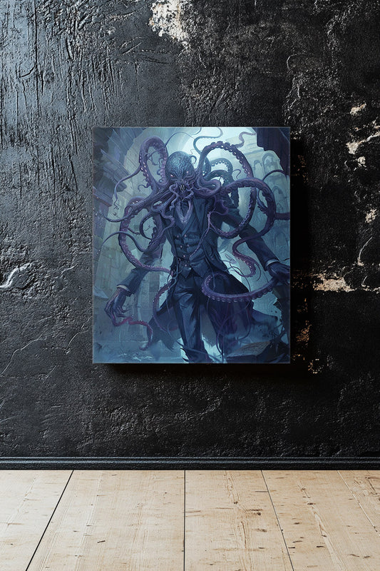 Mindflayer Tyrant Matte Canvas Prints MysMuse - Premium Matte Canvas Prints from MysMuse - Just $41.99! Shop now at Mysterious Muse