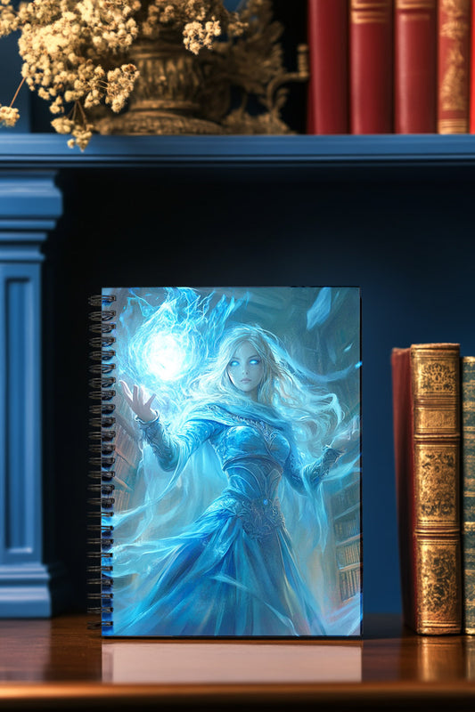 Aurora Winterborne Spiral Notebook MysMuse - Premium Spiral Notebook from MysMuse - Just $14.99! Shop now at Mysterious Muse