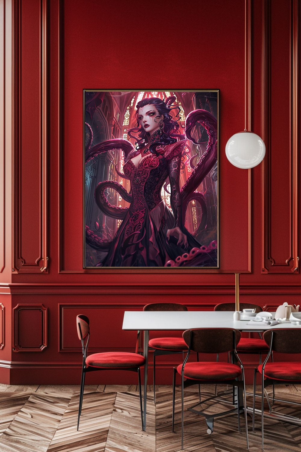 Bloodborne Sorceress Matte Vertical Posters MysMuse. - Premium Matte Vertical Posters from MysMuse - Just $16.95! Shop now at Mysterious Muse