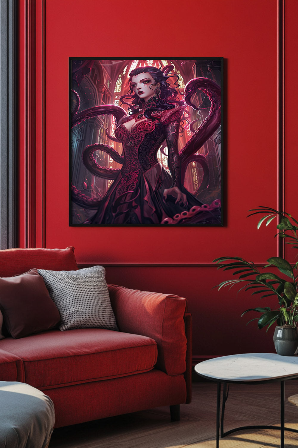 Bloodborne Sorceress Matte Vertical Posters MysMuse. - Premium Matte Vertical Posters from MysMuse - Just $16.95! Shop now at Mysterious Muse