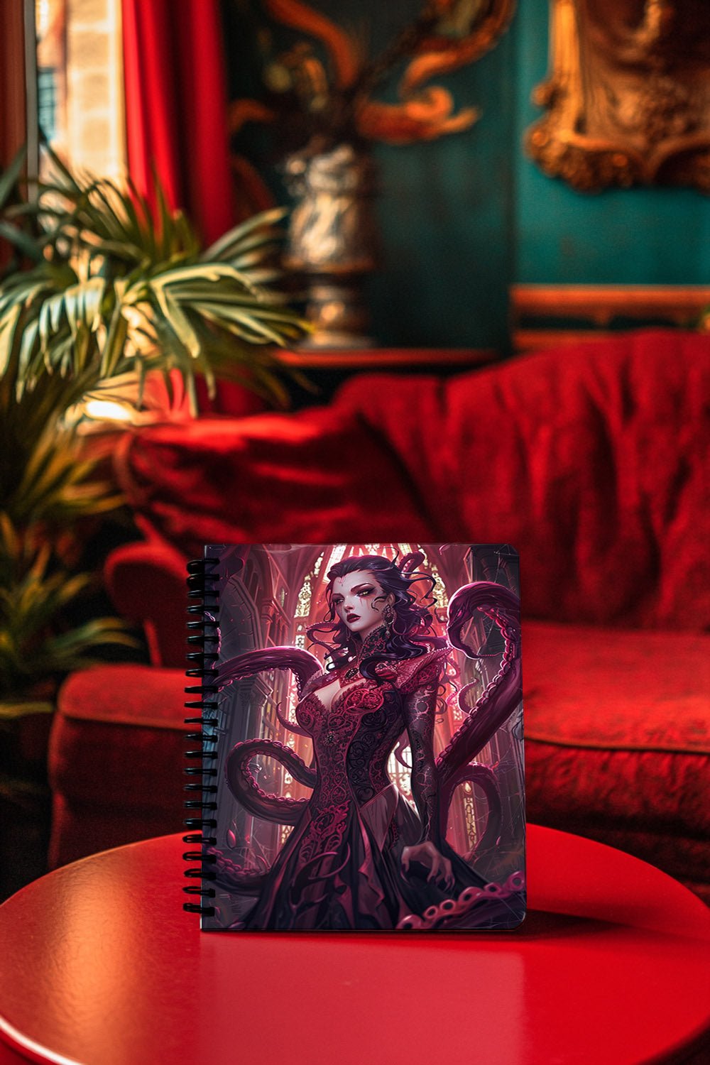 Bloodborne Sorceress Spiral Notebook MysMuse - Premium Spiral Notebook from MysMuse - Just $14.99! Shop now at Mysterious Muse