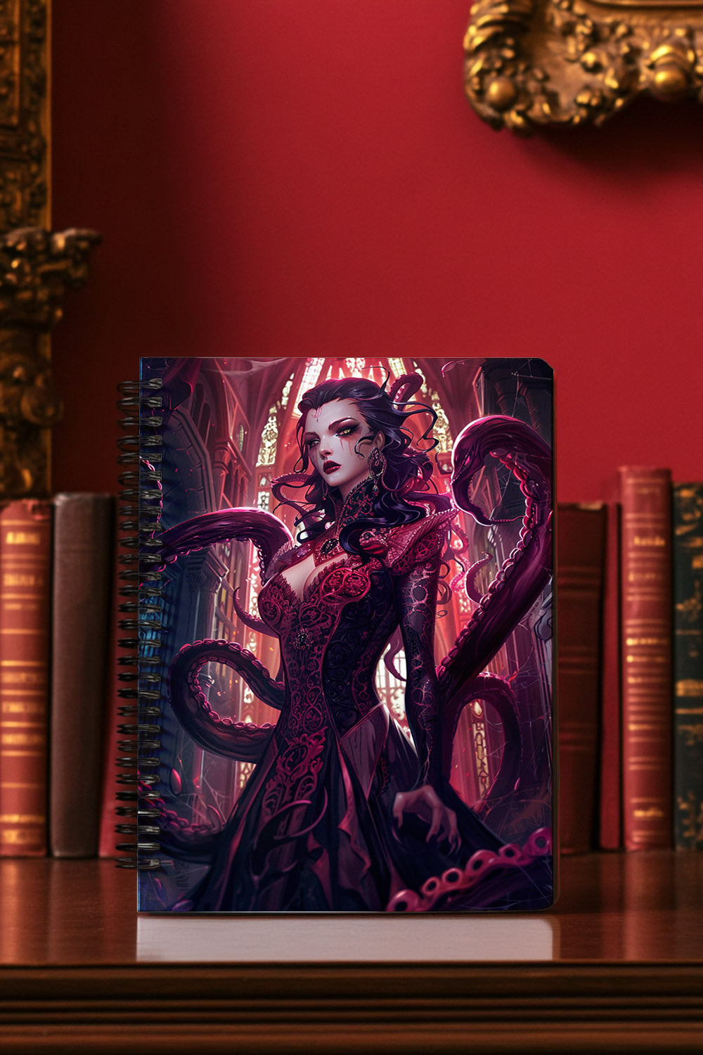 Bloodborne Sorceress Spiral Notebook MysMuse - Premium Spiral Notebook from MysMuse - Just $14.99! Shop now at Mysterious Muse