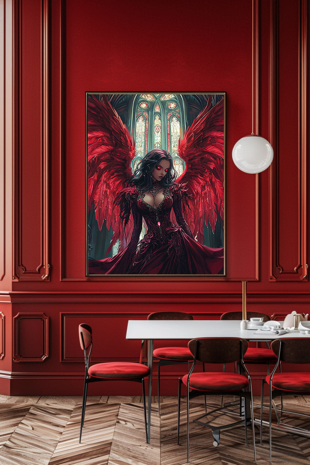 Bloodwing Archangel Matte Vertical Posters MysMuse. - Premium Matte Vertical Posters from MysMuse - Just $16.95! Shop now at Mysterious Muse