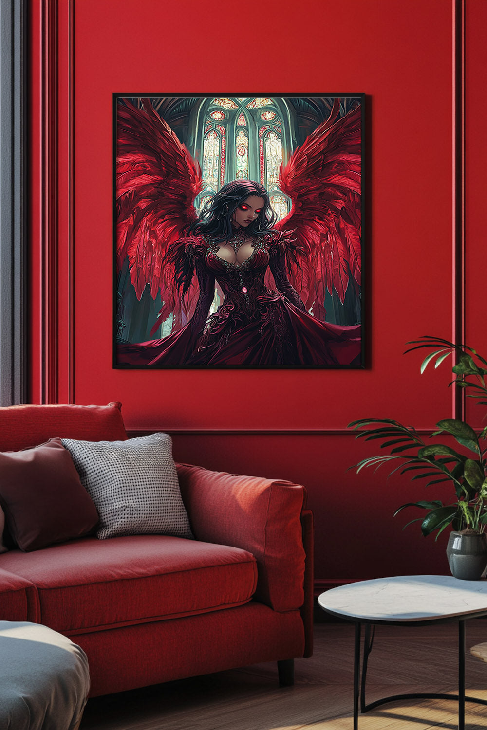 Bloodwing Archangel Matte Vertical Posters MysMuse. - Premium Matte Vertical Posters from MysMuse - Just $16.95! Shop now at Mysterious Muse