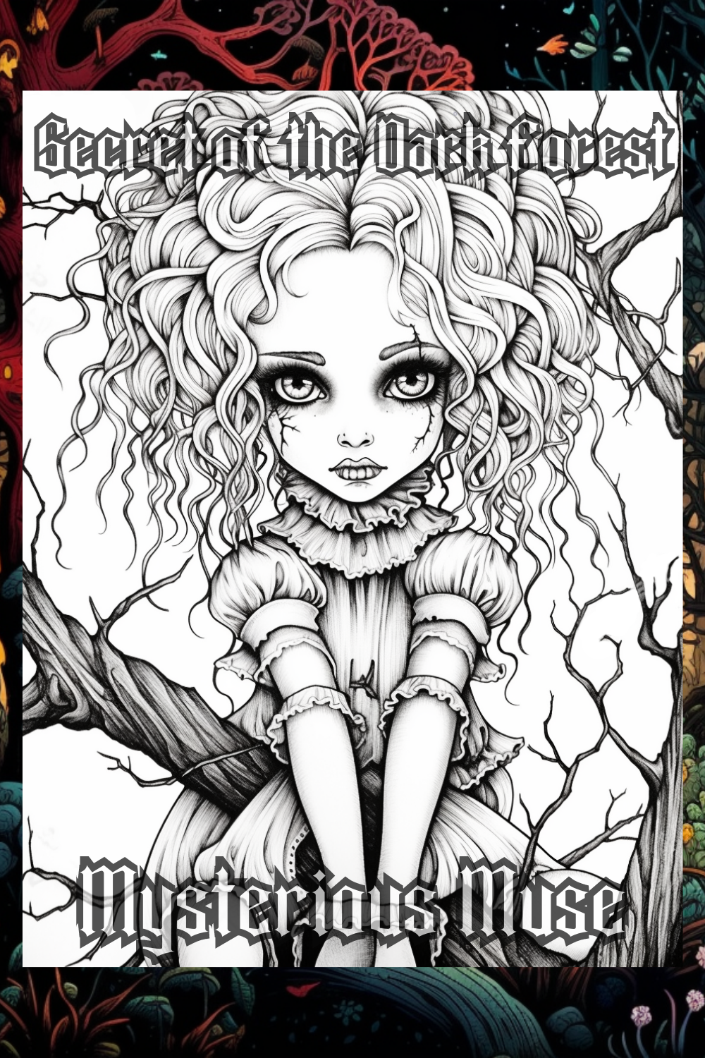 Scary Creatures and Monsters Collection Vol.1 by Mysterious Muse - Premium Coloring Book from Mysterious Muse - Just $18.99! Shop now at Mysterious Muse