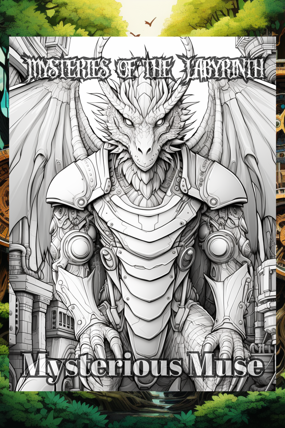 Scary Creatures and Monsters Collection Vol.2 by Mysterious Muse - Premium Coloring Book from Mysterious Muse - Just $18.99! Shop now at Mysterious Muse