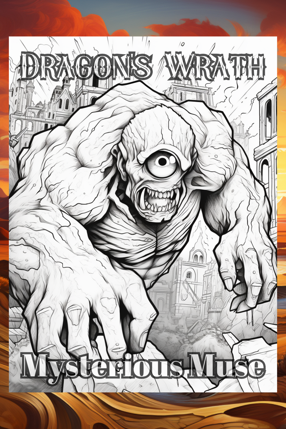 Scary Creatures and Monsters Collection Vol.2 by Mysterious Muse - Premium Coloring Book from Mysterious Muse - Just $18.99! Shop now at Mysterious Muse