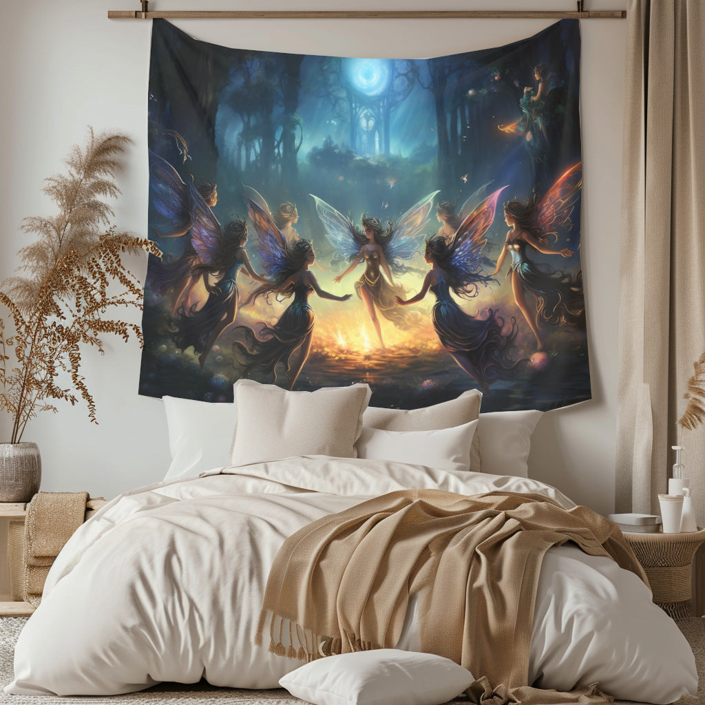 Dark Spite Dance Hanging Wall Tapestries MysMuse - Premium Hanging Wall Tapestries from MysMuse - Just $25.99! Shop now at Mysterious Muse