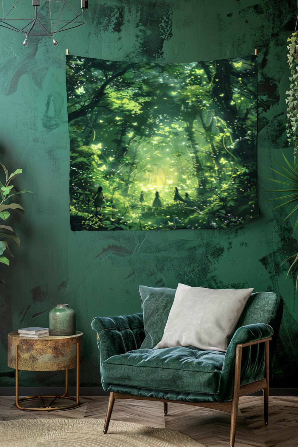 Enchanted Fairy Forest Decorative Wall Tapestries MysMuse - Premium Decorative Wall Tapestry from MysMuse - Just $25.99! Shop now at Mysterious Muse