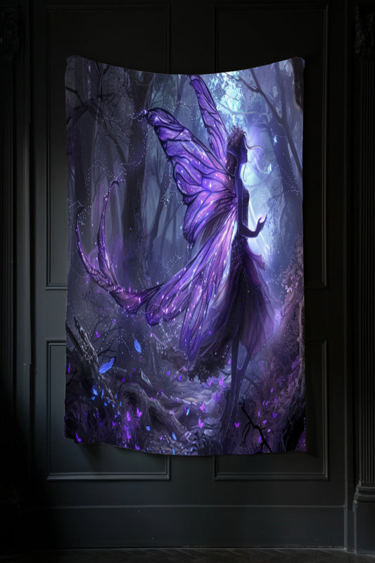 Forest Luminescence Decorative Wall Tapestry MysMuse - Premium Decorative Wall Tapestry from MysMuse - Just $25.90! Shop now at Mysterious Muse