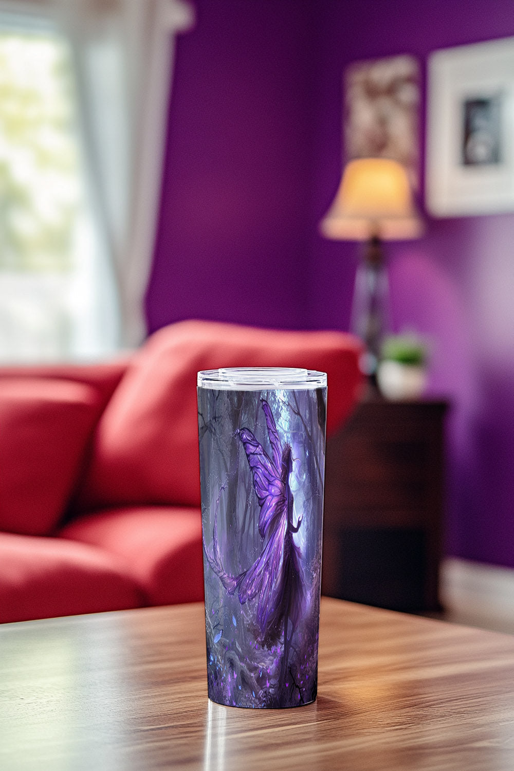 Forest Luminescence Steel Tumbler Drinkware MysMuse - Premium Tumbler from MysMuse - Just $37.95! Shop now at Mysterious Muse