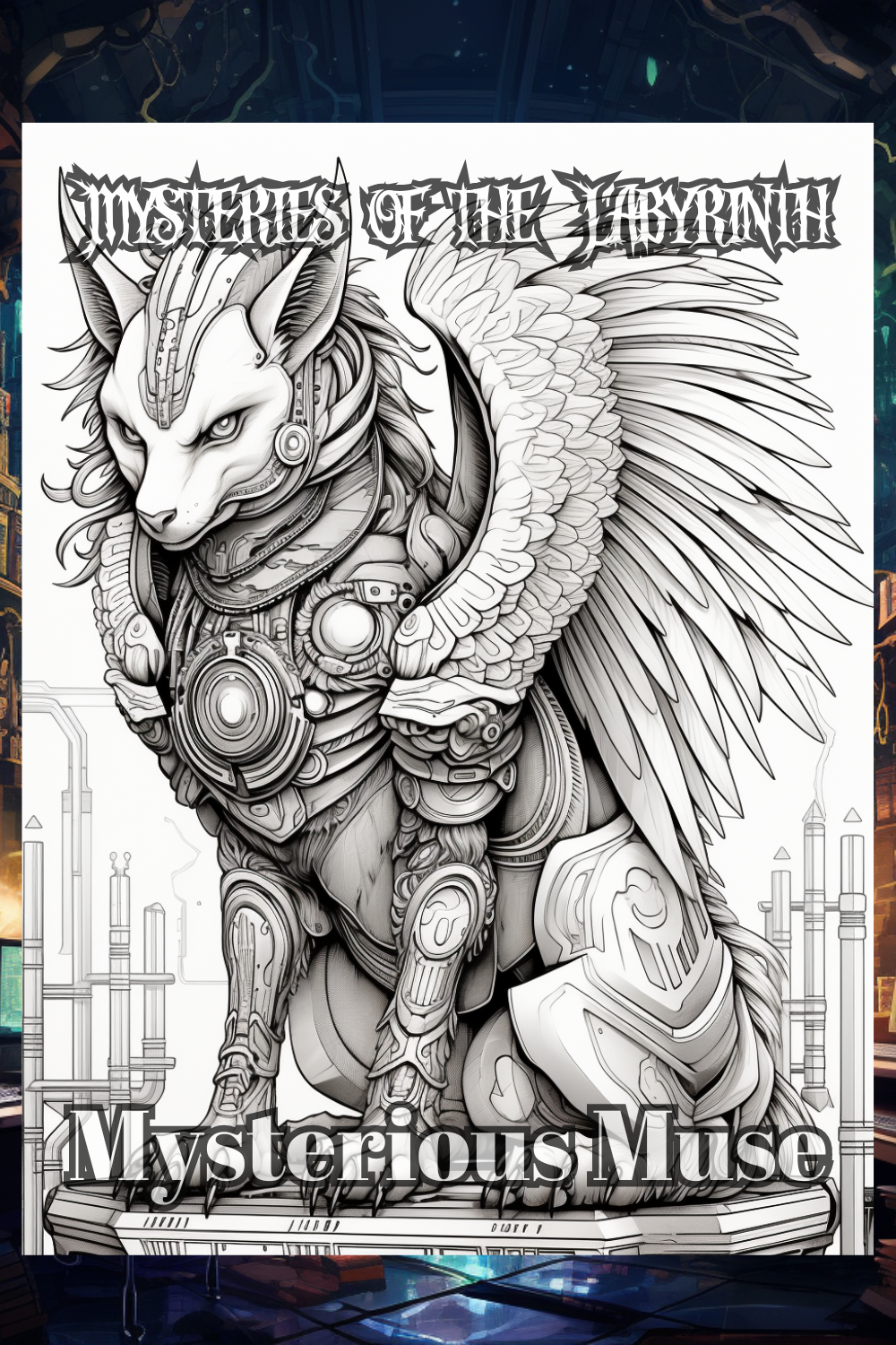 Scary Creatures and Monsters Collection Vol.2 by Mysterious Muse - Premium Coloring Book from Mysterious Muse - Just $18.99! Shop now at Mysterious Muse