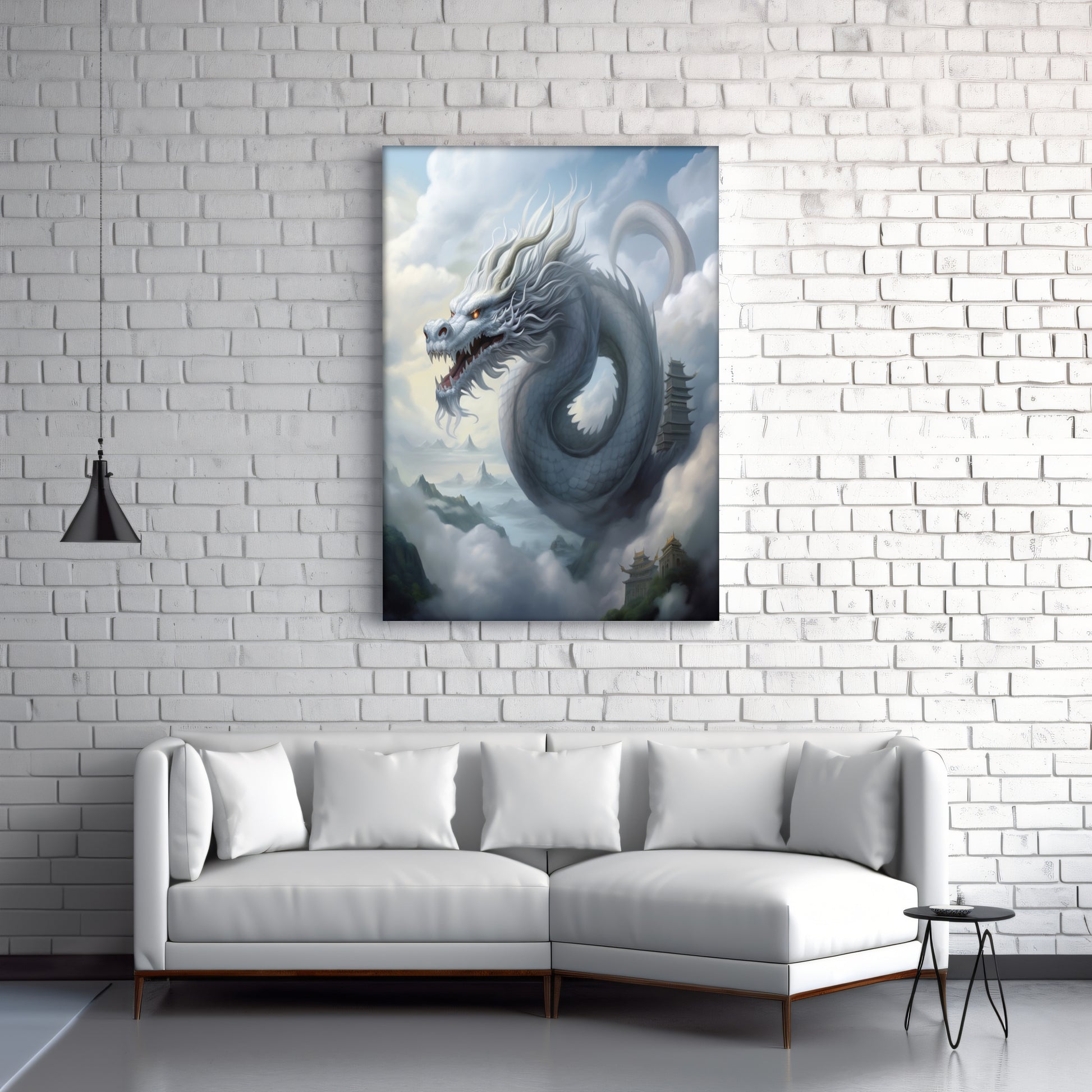 Mystical Mist Dragon Canvas Gallery Wraps MysMuse - Premium Canvas Gallery Wraps from MysMuse - Just $16.99! Shop now at Mysterious Muse