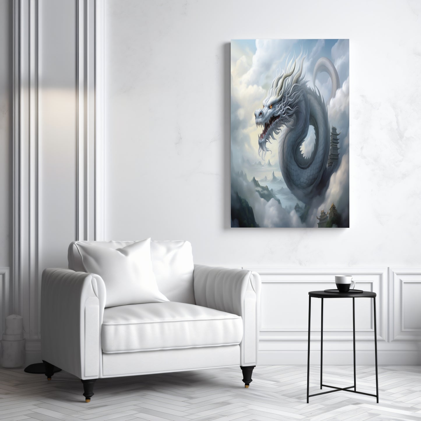 Mystical Mist Dragon Canvas Gallery Wraps MysMuse - Premium Canvas Gallery Wraps from MysMuse - Just $16.99! Shop now at Mysterious Muse